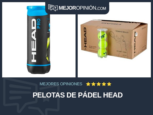 Pelotas de pádel HEAD