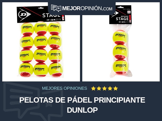 Pelotas de pádel Principiante Dunlop