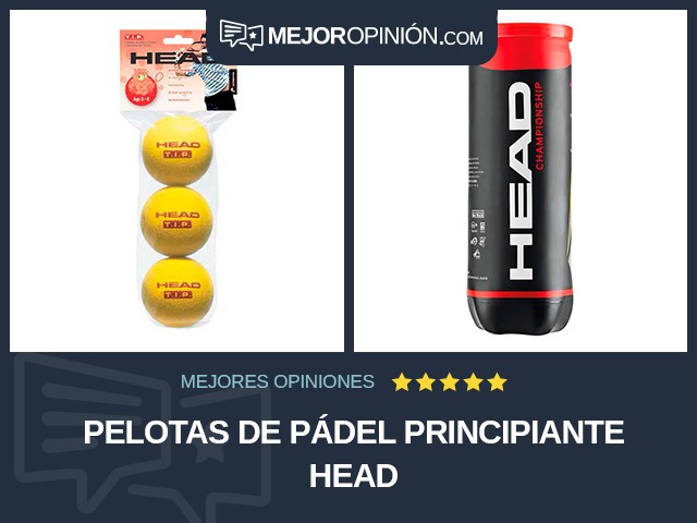 Pelotas de pádel Principiante HEAD