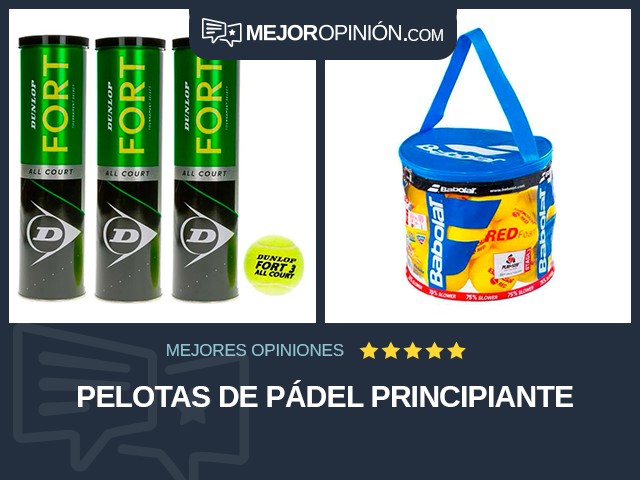 Pelotas de pádel Principiante