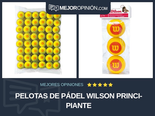 Pelotas de pádel Wilson Principiante