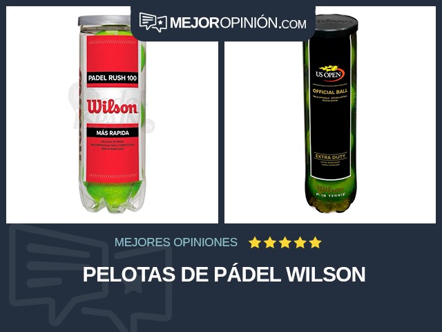 Pelotas de pádel Wilson