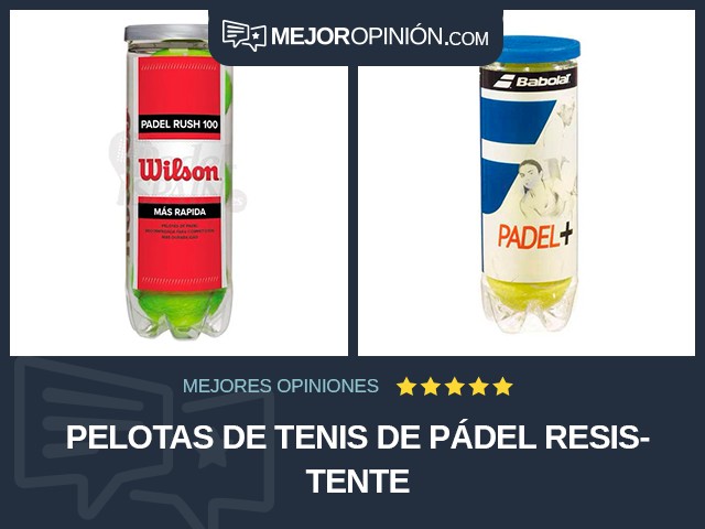 Pelotas de tenis De pádel Resistente