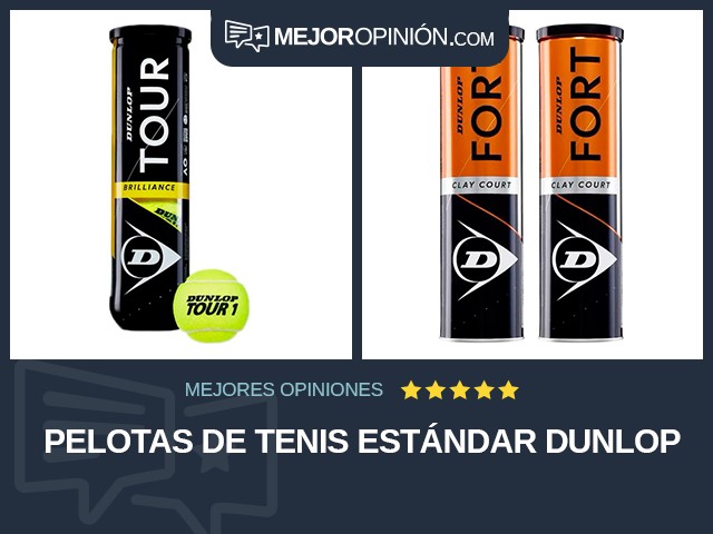 Pelotas de tenis Estándar Dunlop