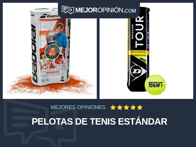 Pelotas de tenis Estándar