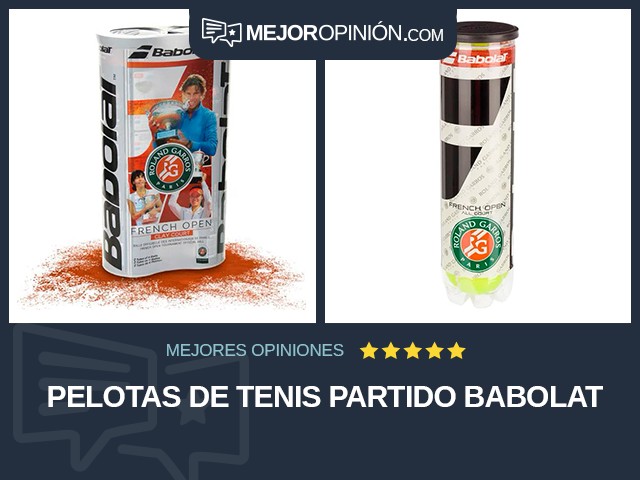 Pelotas de tenis Partido Babolat