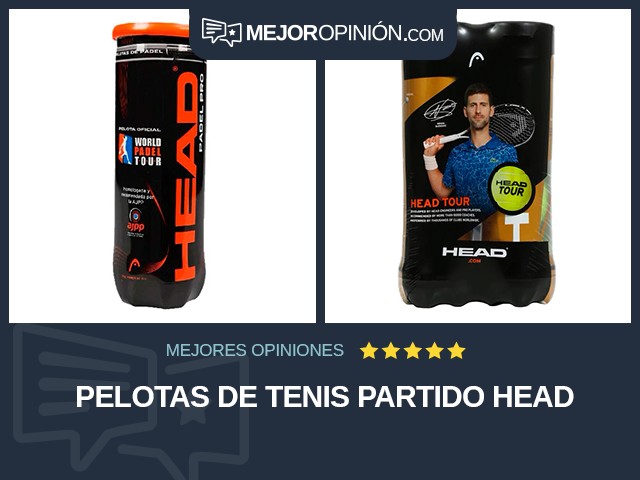 Pelotas de tenis Partido HEAD