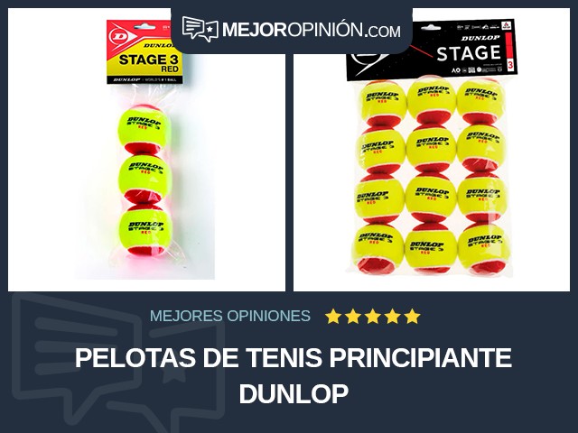 Pelotas de tenis Principiante Dunlop