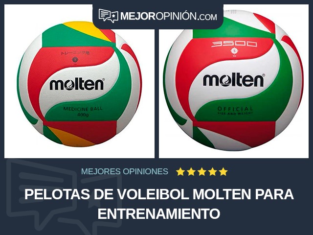 Pelotas de voleibol Molten Para entrenamiento