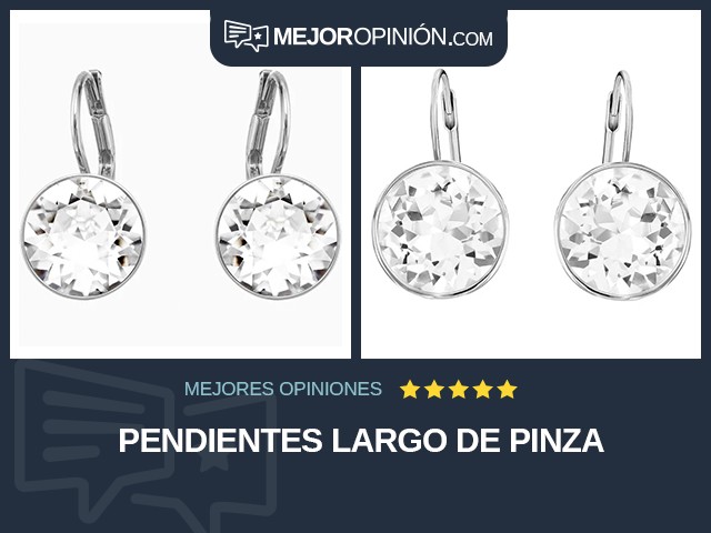 Pendientes Largo De pinza