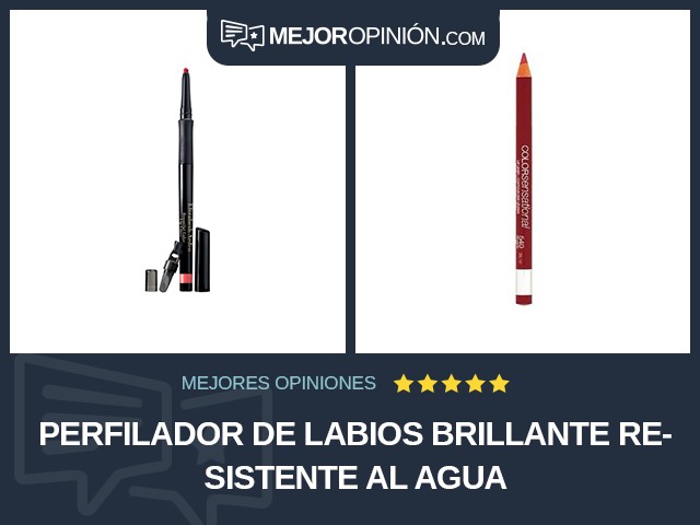 Perfilador de labios Brillante Resistente al agua