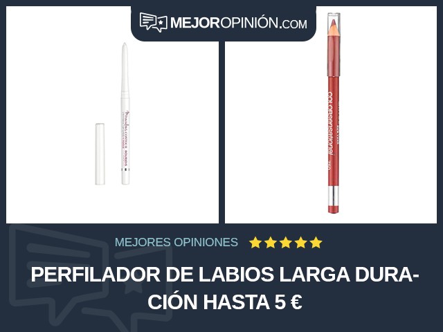 Perfilador de labios Larga duración Hasta 5 €