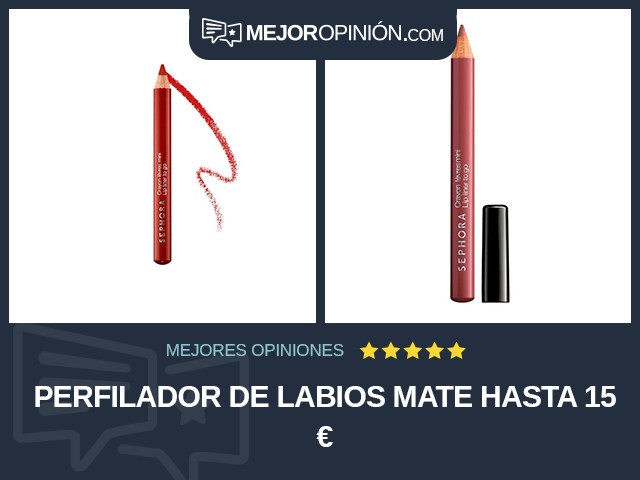 Perfilador de labios Mate Hasta 15 €