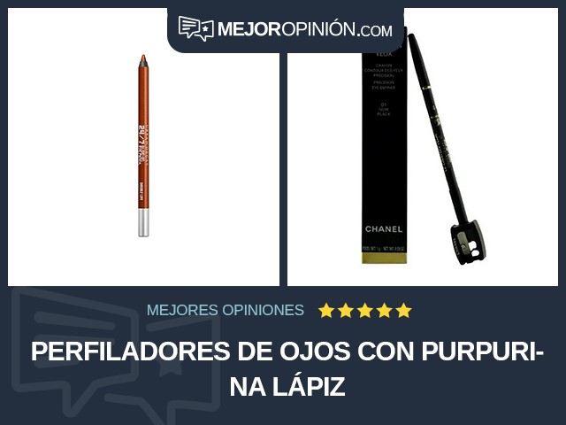 Perfiladores de ojos Con purpurina Lápiz