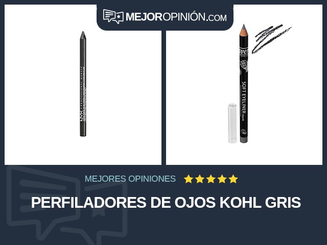 Perfiladores de ojos Kohl Gris