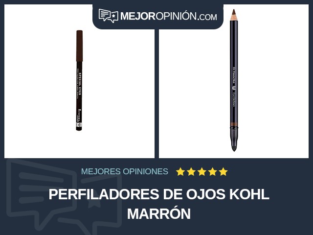 Perfiladores de ojos Kohl Marrón