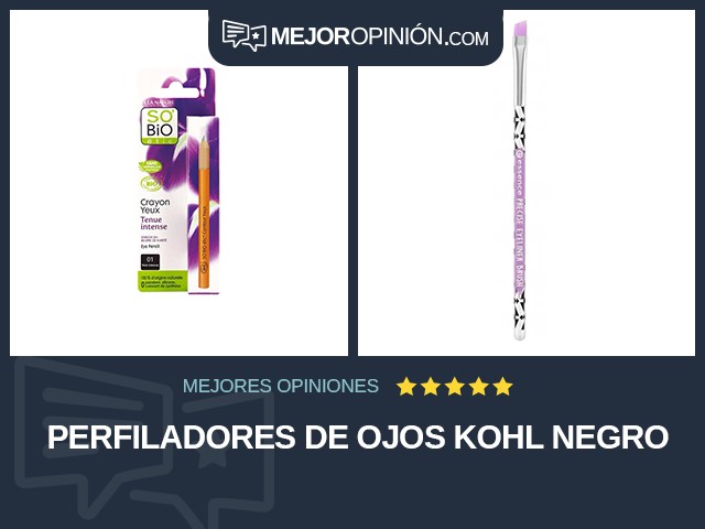 Perfiladores de ojos Kohl Negro