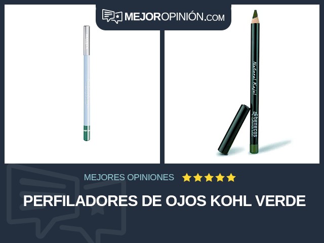 Perfiladores de ojos Kohl Verde