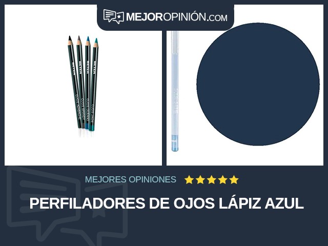 Perfiladores de ojos Lápiz Azul