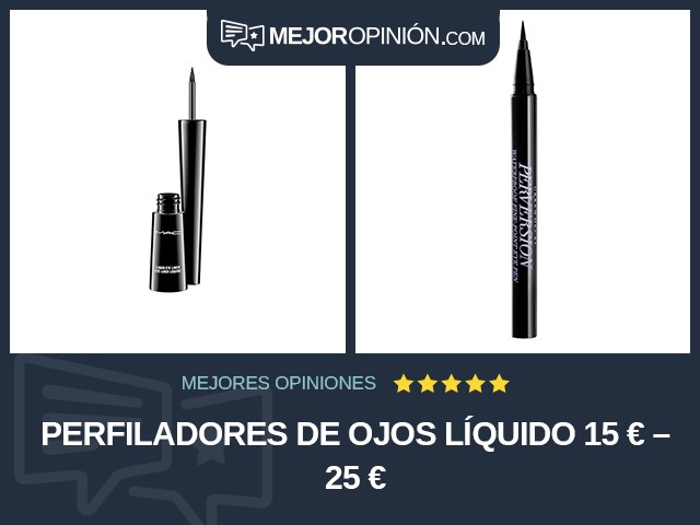 Perfiladores de ojos Líquido 15 € – 25 €