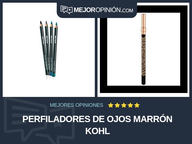 Perfiladores de ojos Marrón Kohl