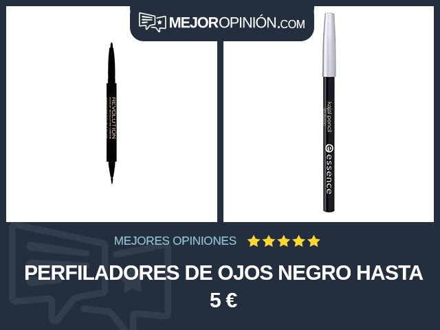 Perfiladores de ojos Negro Hasta 5 €