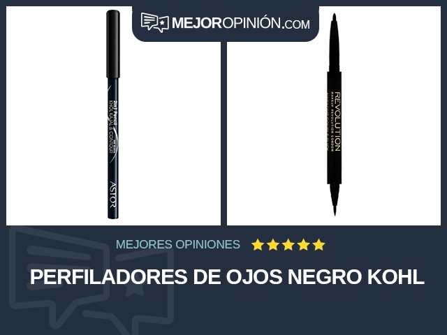 Perfiladores de ojos Negro Kohl