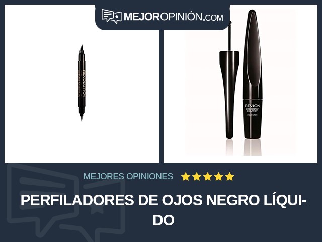 Perfiladores de ojos Negro Líquido