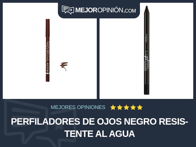 Perfiladores de ojos Negro Resistente al agua