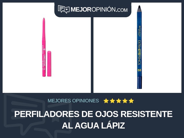 Perfiladores de ojos Resistente al agua Lápiz