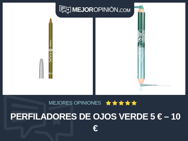 Perfiladores de ojos Verde 5 € – 10 €