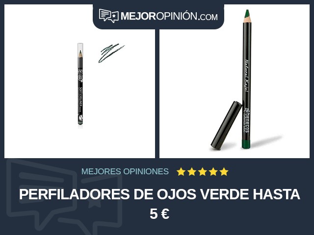 Perfiladores de ojos Verde Hasta 5 €