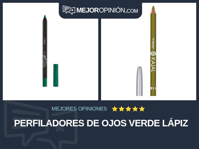 Perfiladores de ojos Verde Lápiz