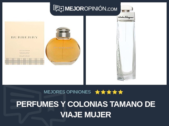 Perfumes y colonias Tamano de viaje Mujer