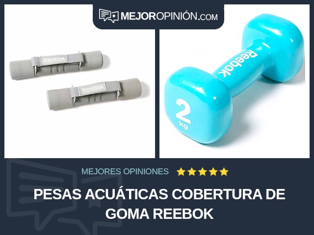 Pesas acuáticas Cobertura de goma Reebok