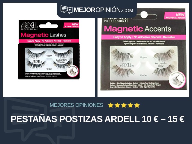 Pestañas postizas Ardell 10 € – 15 €