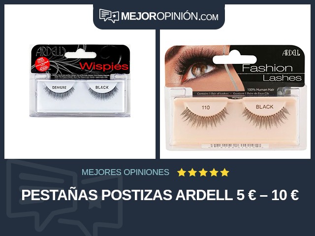 Pestañas postizas Ardell 5 € – 10 €