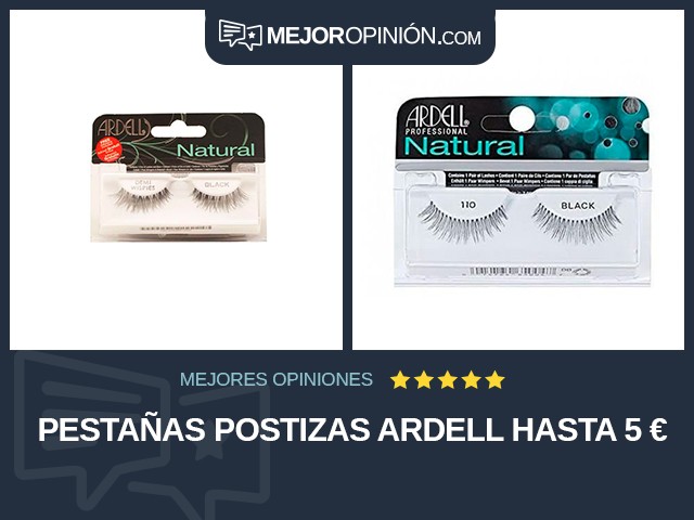 Pestañas postizas Ardell Hasta 5 €