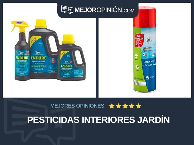 Pesticidas Interiores Jardín