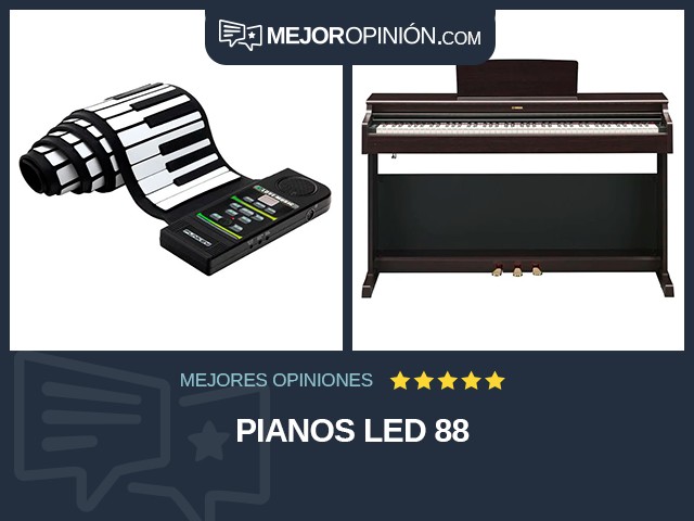 Pianos LED 88