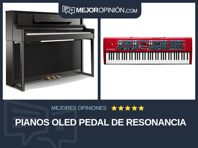 Pianos OLED Pedal de resonancia