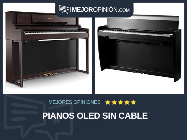 Pianos OLED Sin cable