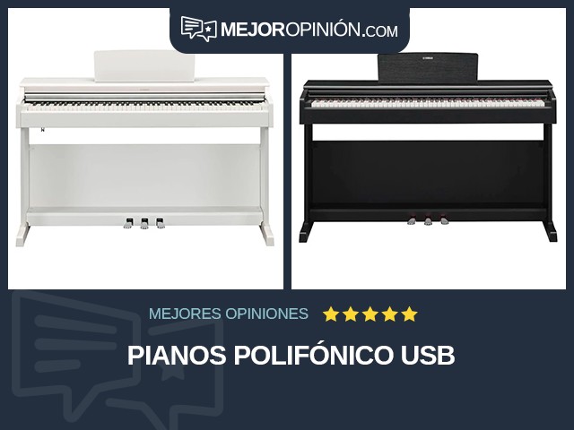 Pianos Polifónico USB