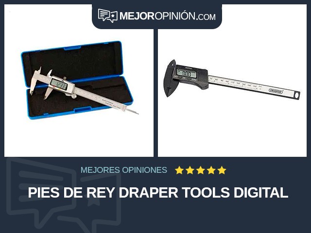 Pies de rey Draper Tools Digital