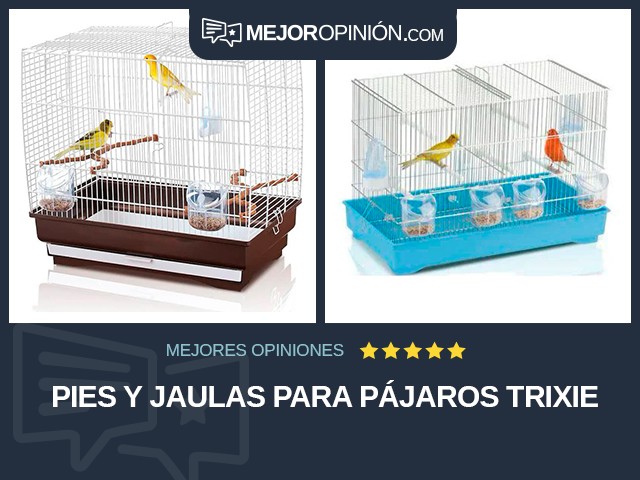 Pies y jaulas para pájaros TRIXIE