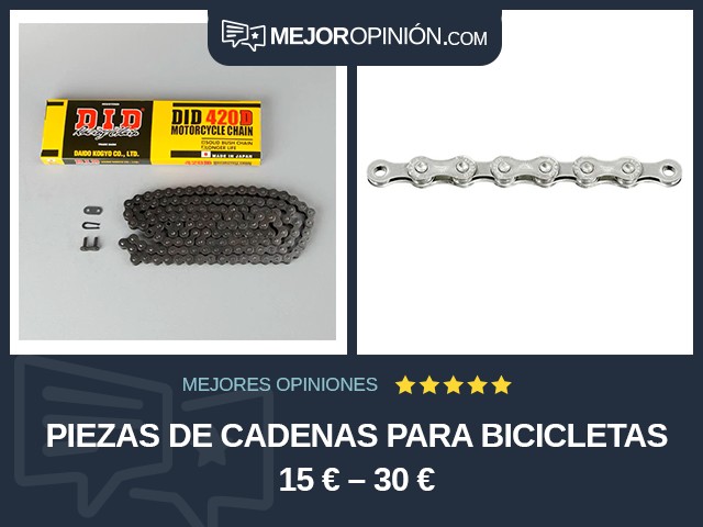 Piezas de cadenas para bicicletas 15 € – 30 €