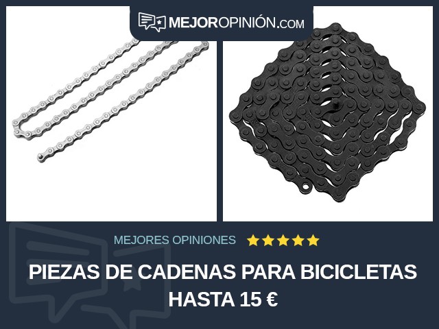 Piezas de cadenas para bicicletas Hasta 15 €