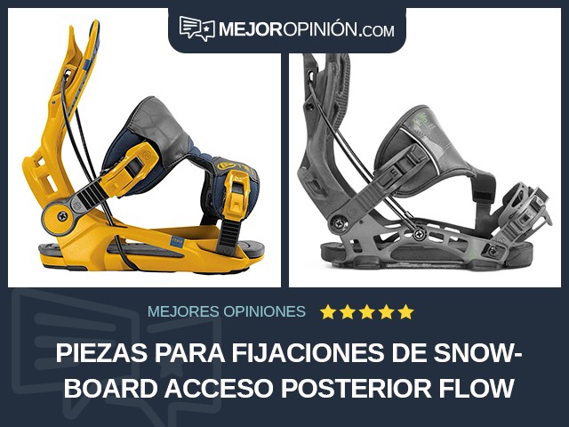 Piezas para fijaciones de snowboard Acceso posterior Flow