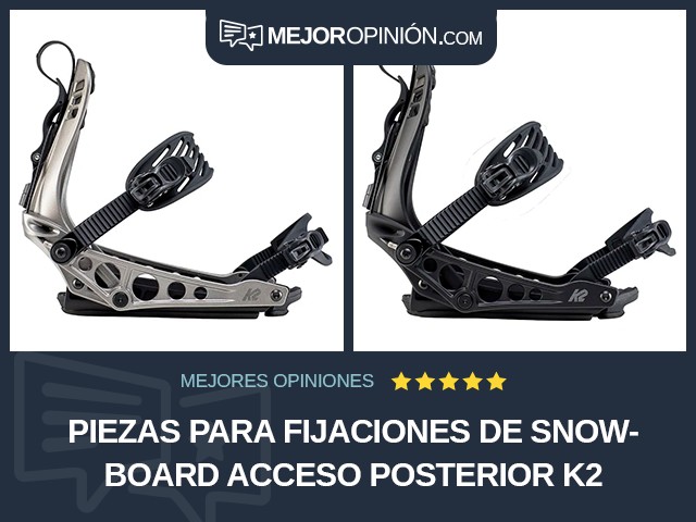 Piezas para fijaciones de snowboard Acceso posterior K2