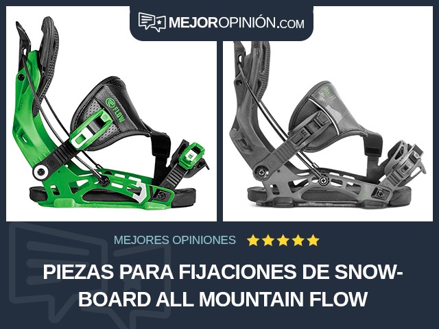 Piezas para fijaciones de snowboard All mountain Flow